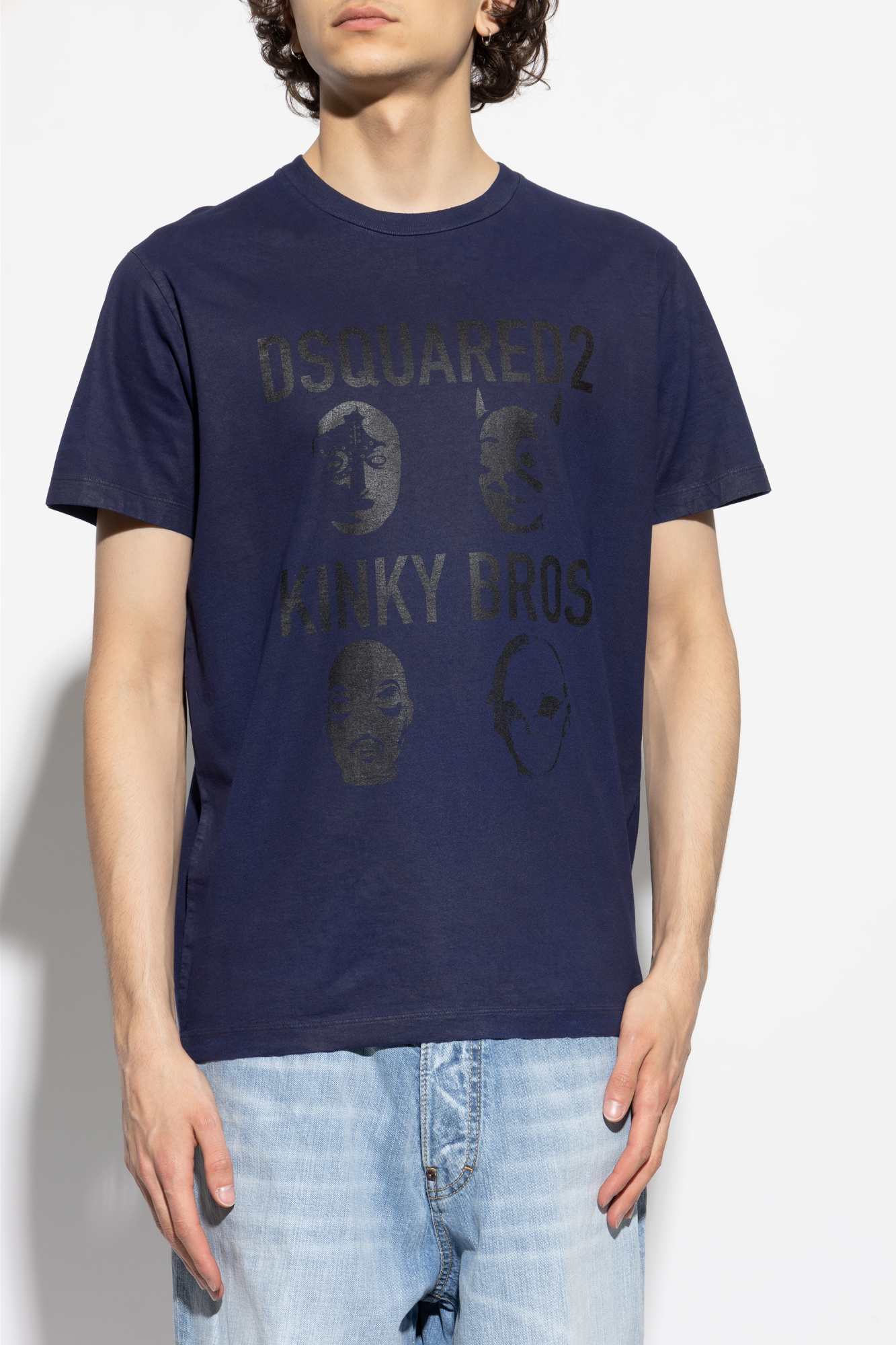 Dsquared2 T-shirt with print | Men's Clothing | Vitkac Dsquared2 T-shirt with print | Men's Clothing | Vitkac